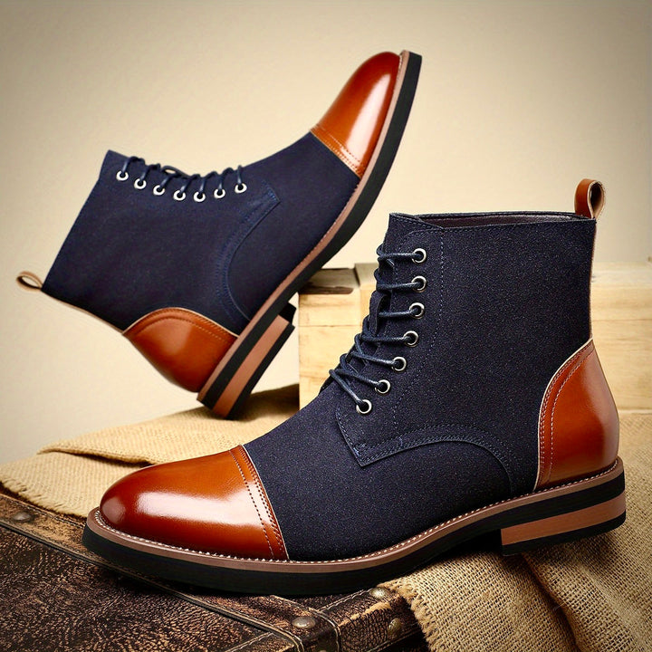 Eleganckie skórzane buty męskie Oxford dla mężczyzn dbających o styl