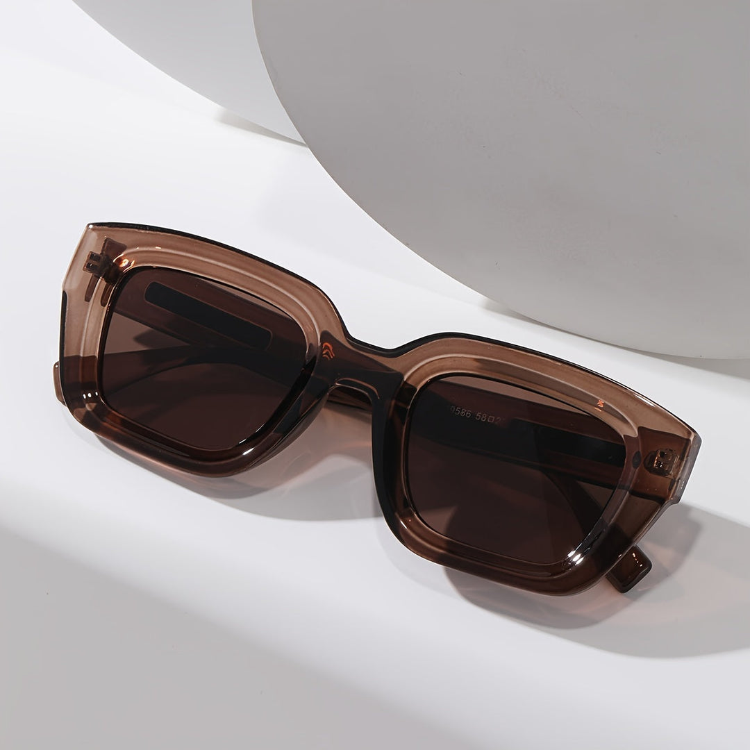 Mariske | Stijlvolle Retro Vierkante Zonnebril for een Tijdloze Look