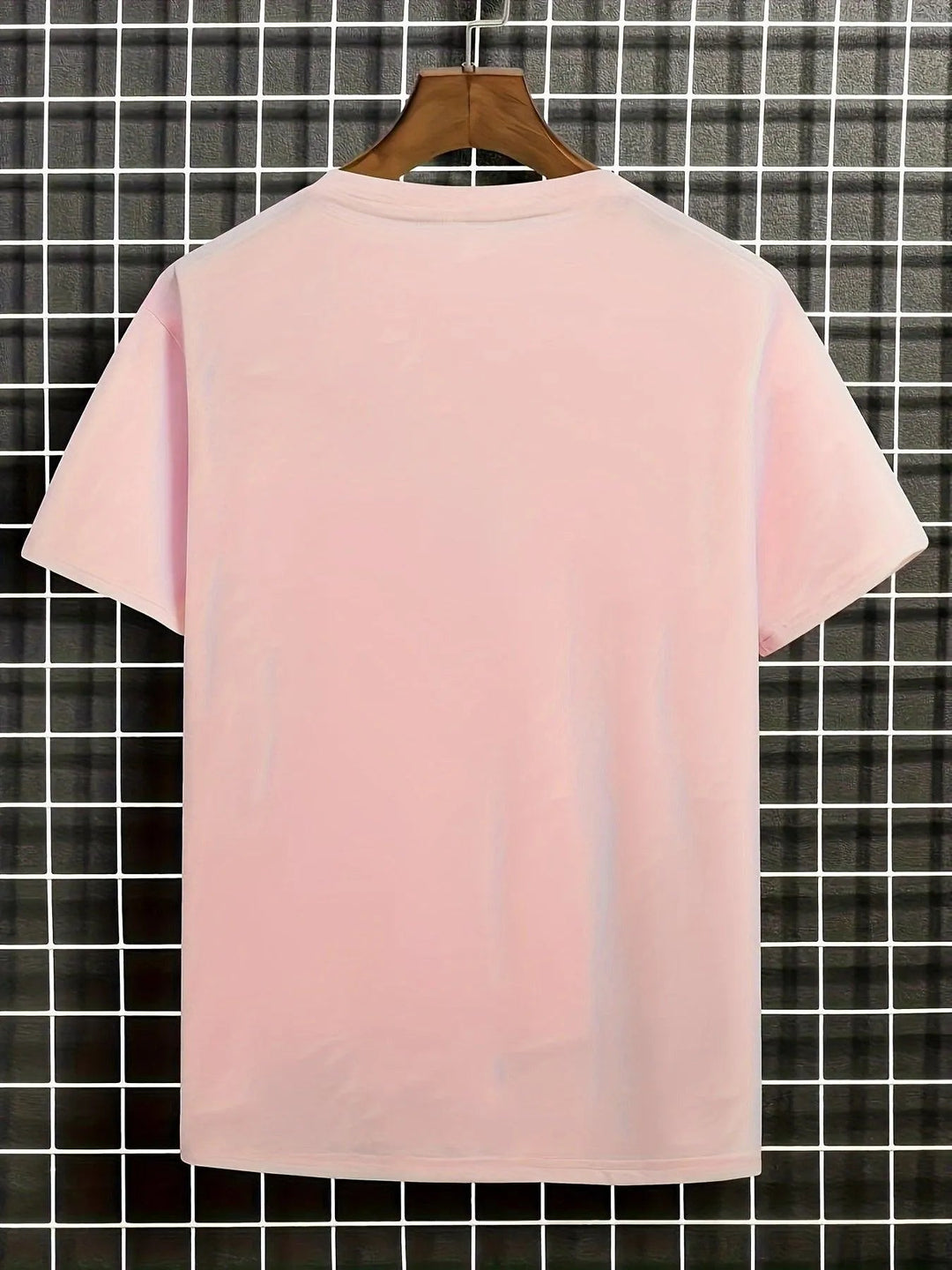 T-shirt męski Gerhard ze stylowym wzorem w kwiaty i fale