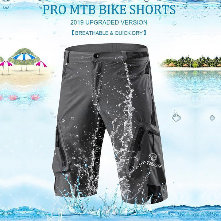 Męskie spodenki rowerowe do przygód na świeżym powietrzu - wygoda i wydajność w jednym CyclingShorts