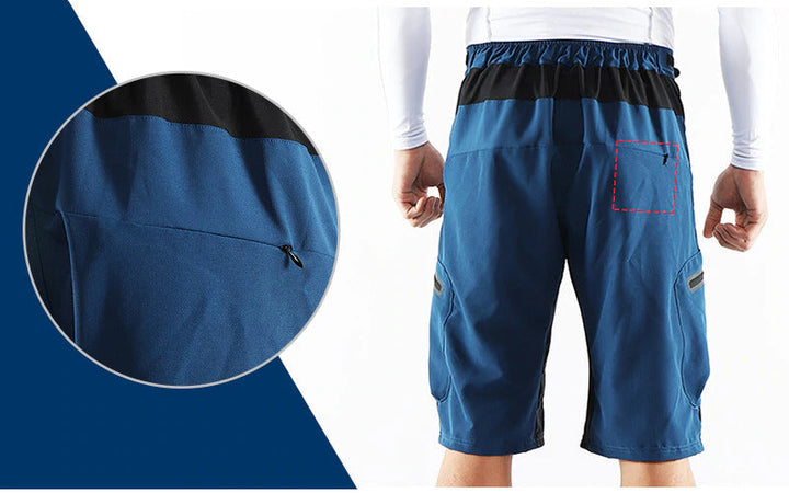 Męskie spodenki rowerowe do przygód na świeżym powietrzu - wygoda i wydajność w jednym CyclingShorts