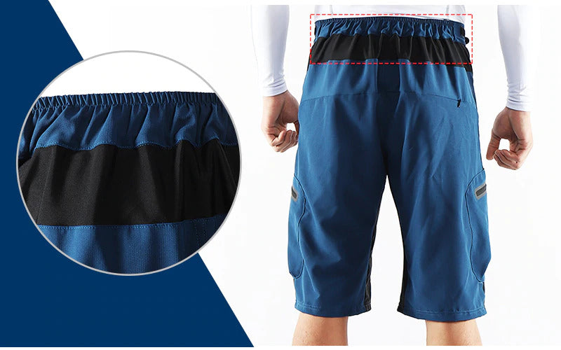 Męskie spodenki rowerowe do przygód na świeżym powietrzu - wygoda i wydajność w jednym CyclingShorts