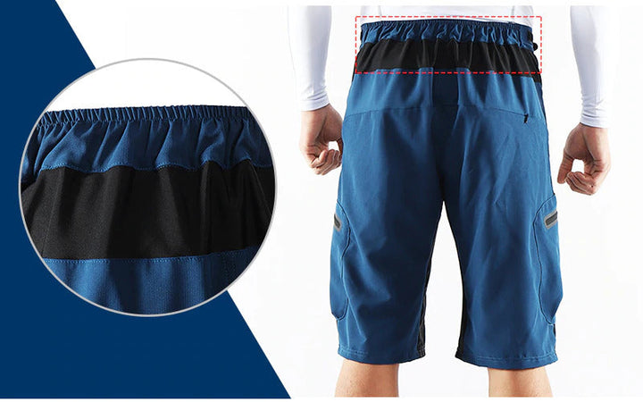 Męskie spodenki rowerowe do przygód na świeżym powietrzu - wygoda i wydajność w jednym CyclingShorts