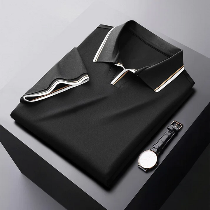 Elegancka i oddychająca koszulka polo dla mężczyzn zapewnia najwyższy komfort i stylowy wygląd.