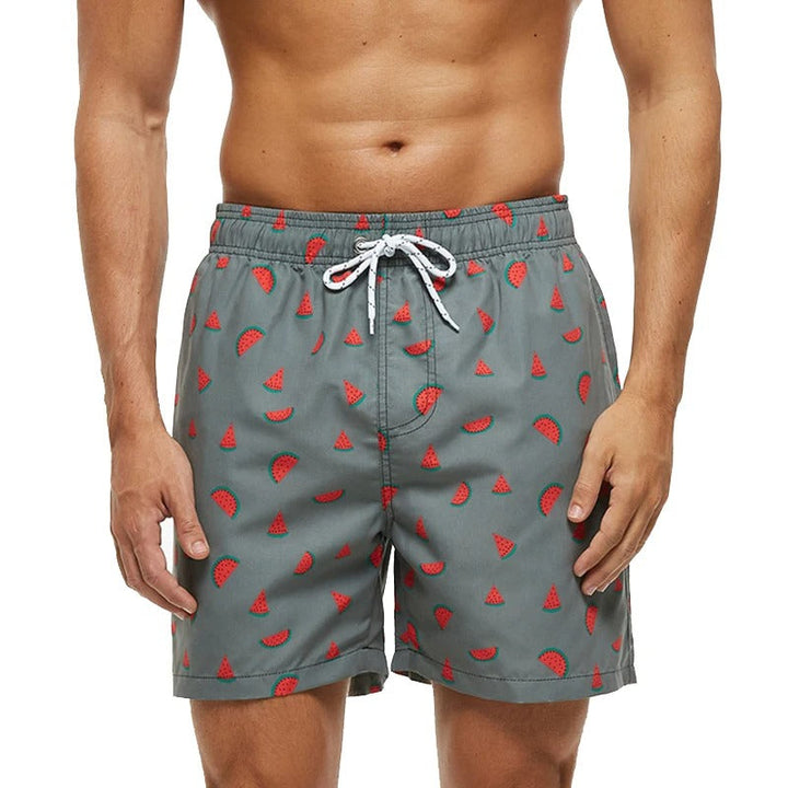 Lennox Ademende Zwemshort met Strakke Funky Print - Perfect voor Zomer en Zwemplezier