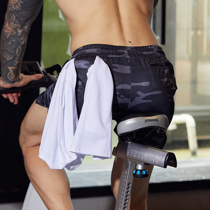 Wielofunkcyjne szorty męskie zapewniające styl i wygodę