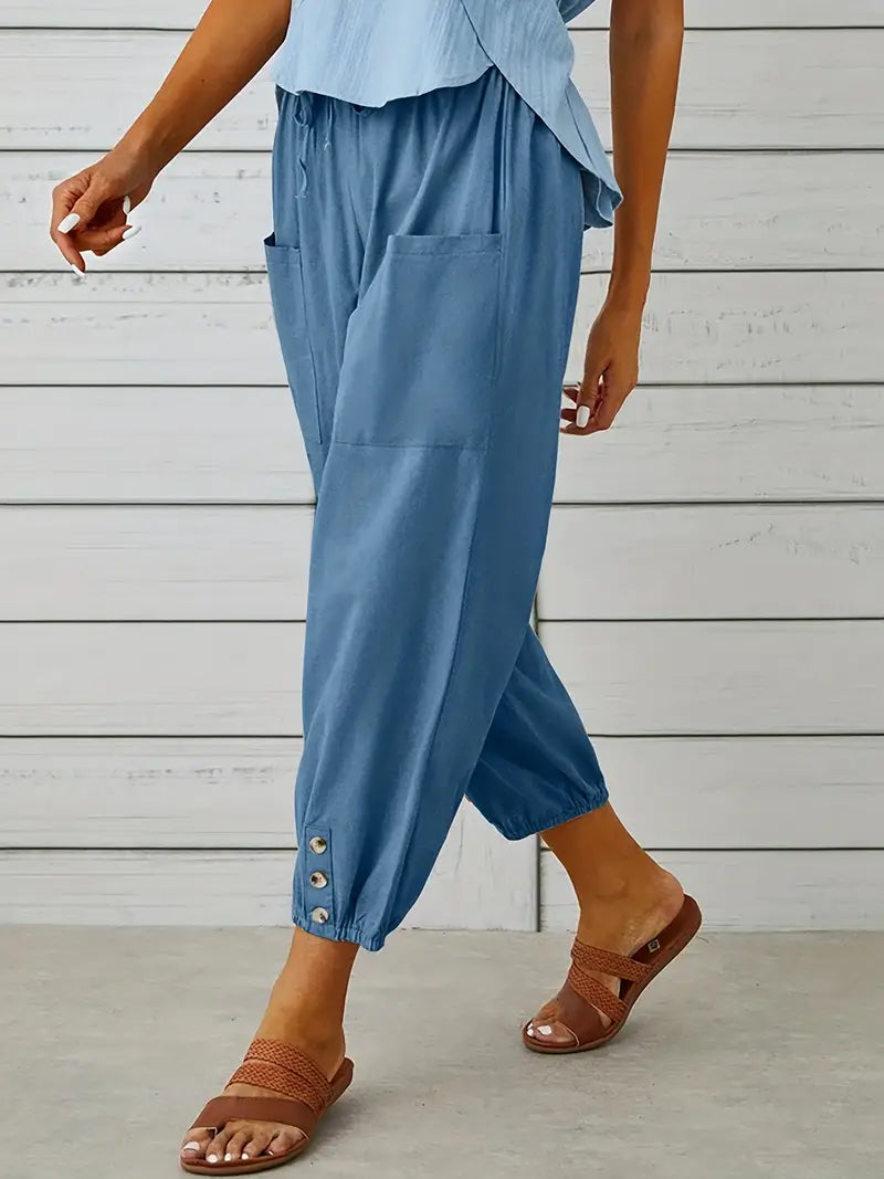 Stylowe damskie spodnie w kant zapewniające elegancki wygląd