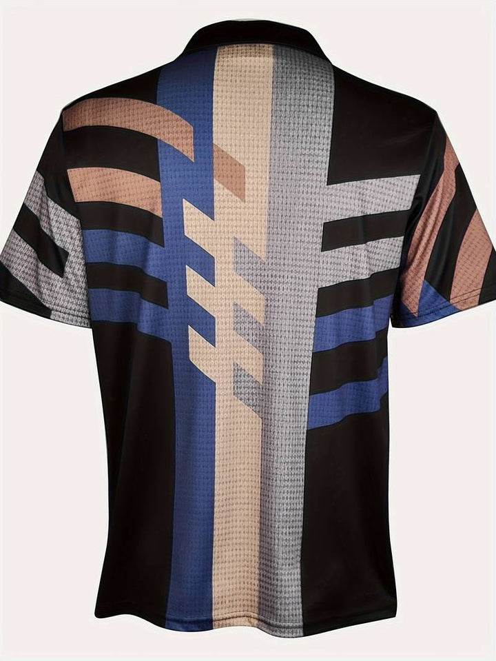 Stylowe męskie koszulki polo w stylu retro vintage