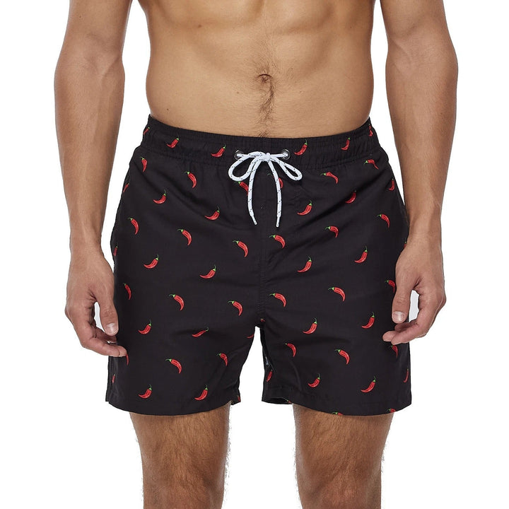 Lennox Ademende Zwemshort met Strakke Funky Print - Perfect voor Zomer en Zwemplezier
