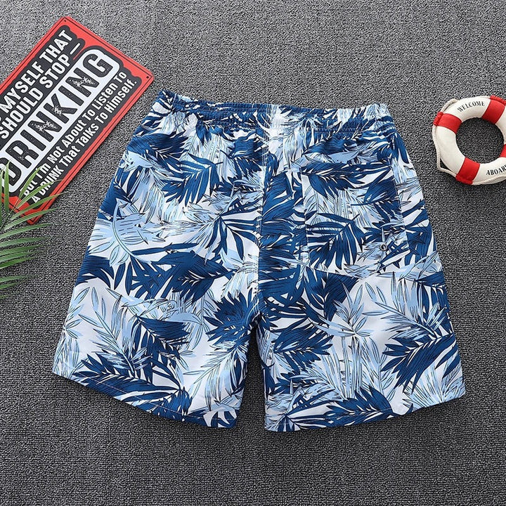 Buttler heren zwembroek met trendy bladprint for een stijlvolle strandlook