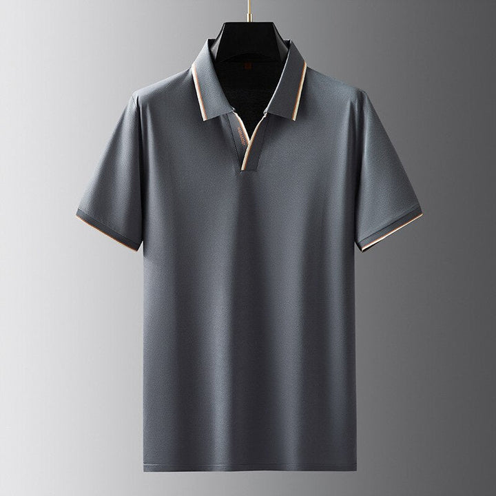 Elegancka i oddychająca koszulka polo dla mężczyzn zapewnia najwyższy komfort i stylowy wygląd.