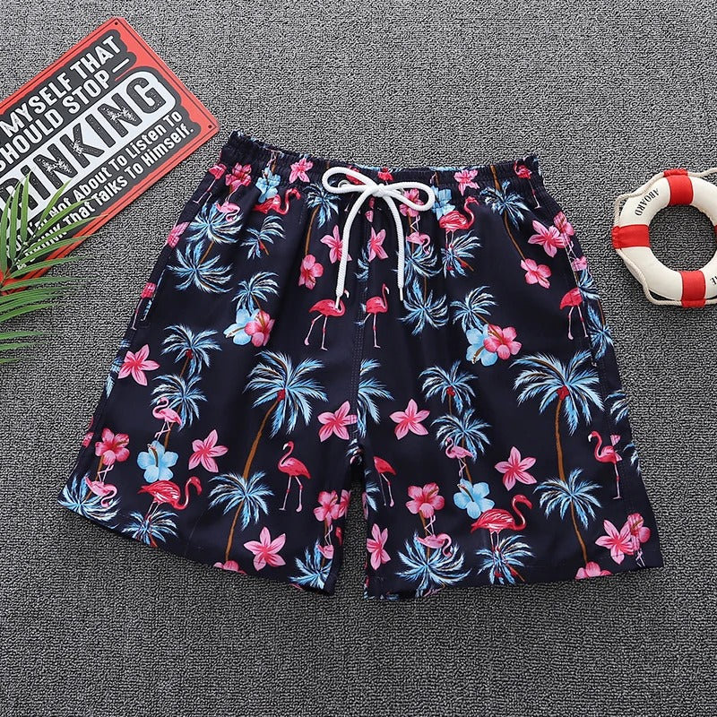 Heren Zwemshort met Trendy Strandprint - Arlo