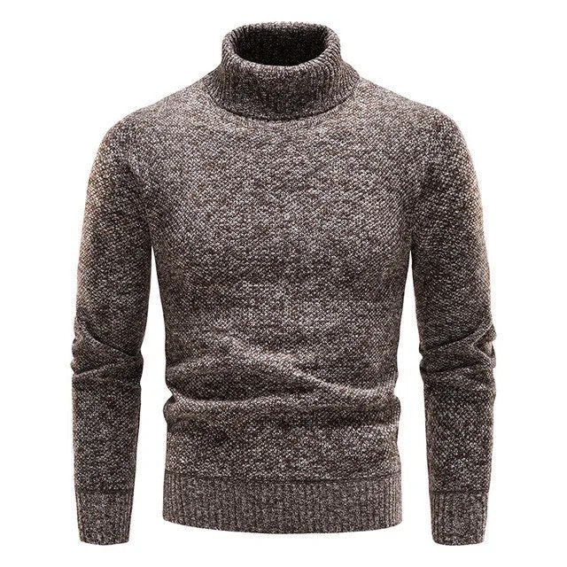 Stylowy i wygodny sweter męski z golfem na każdą okazję