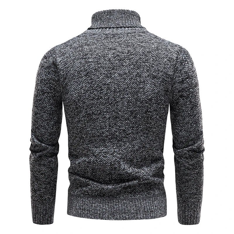 Stylowy i wygodny sweter męski z golfem na każdą okazję