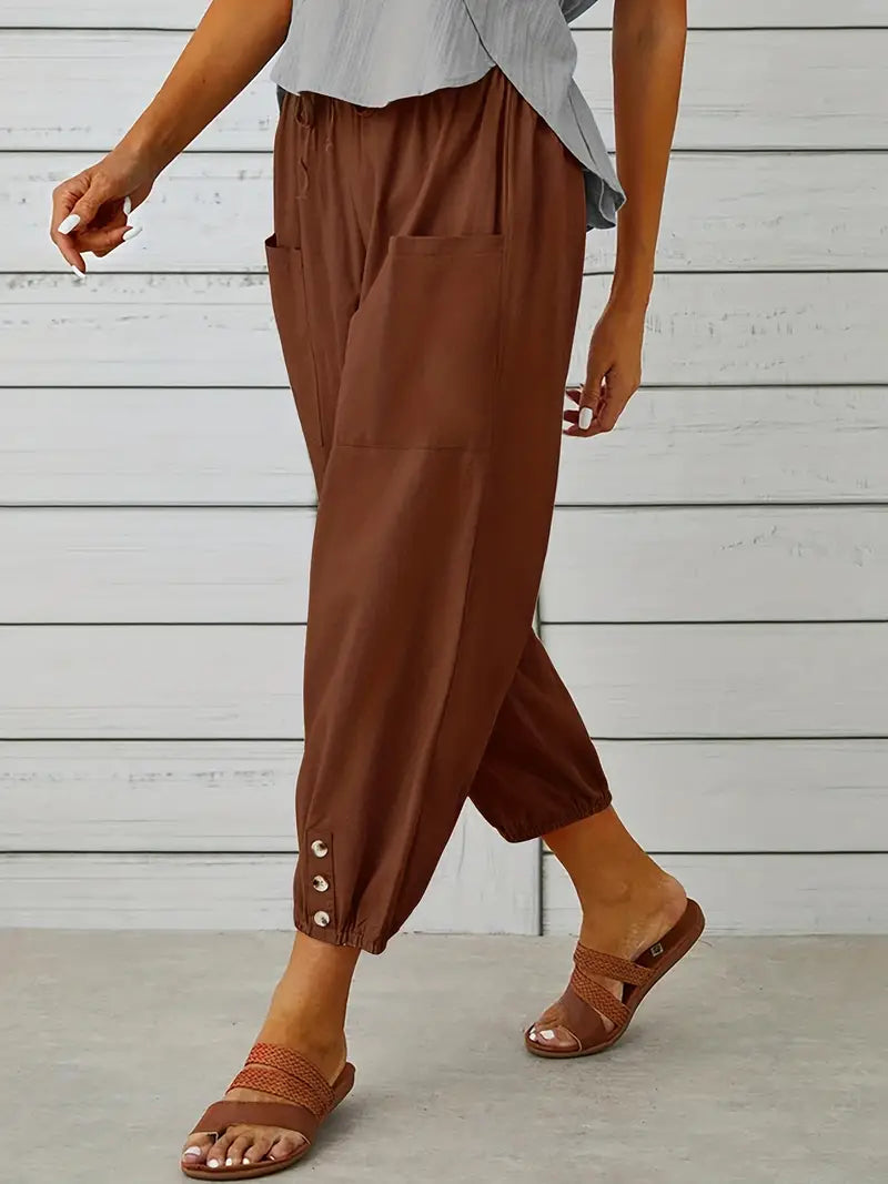 Stylowe damskie spodnie w kant zapewniające elegancki wygląd