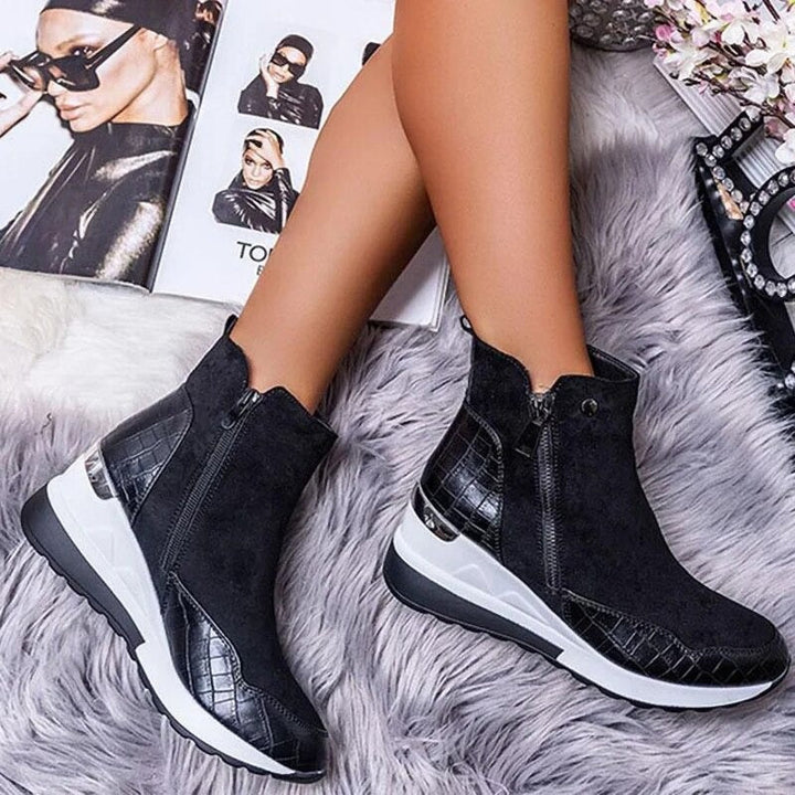 Wygodne i wodoodporne damskie buty za kostkę zapewniające stylowy komfort