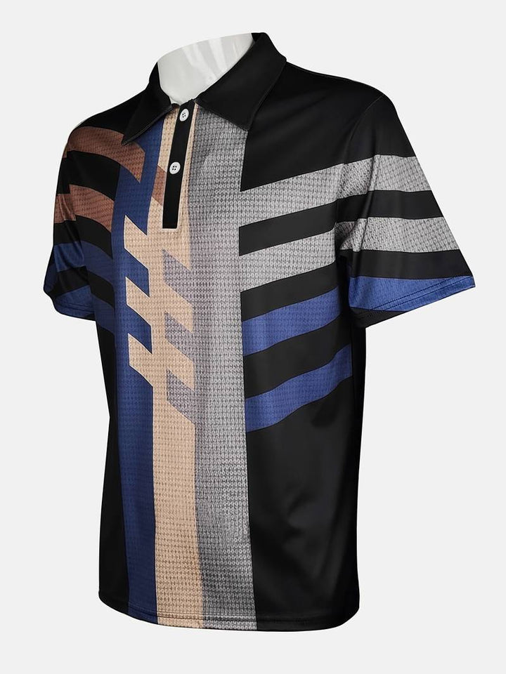 Stylowe męskie koszulki polo w stylu retro vintage