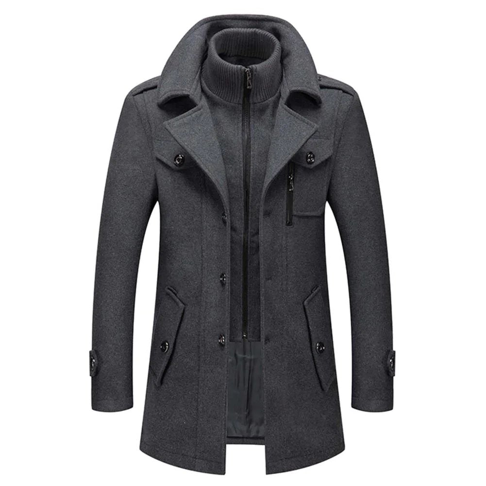 Philip™ - Elegancka męska kurtka zimowa zapewniająca nienaganny styl