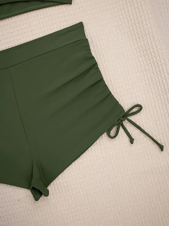 Fenella | Legergroen Active Bikini Set