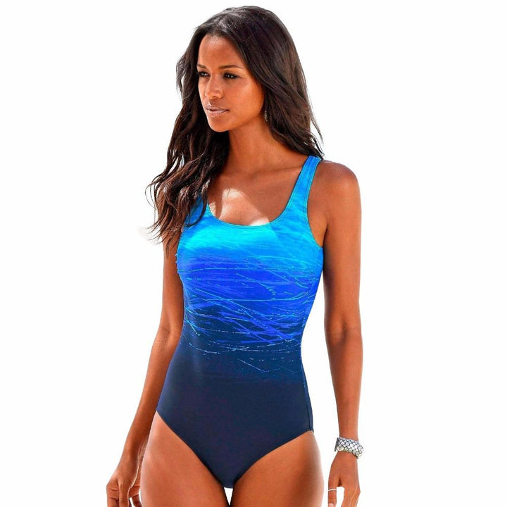 Natalia | Style and Comfort Gradient One-Piece Swimsuit