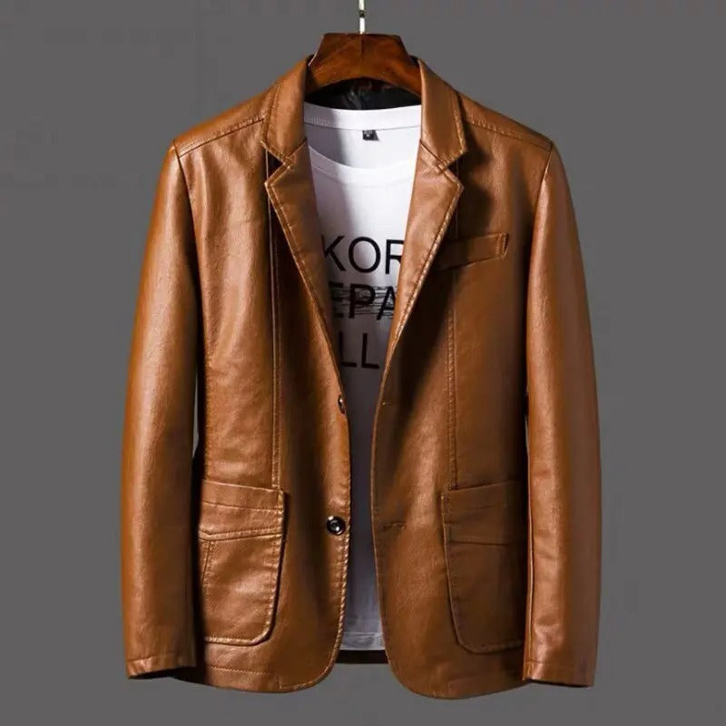Fiorenzo™ - Elegancka kurtka skórzana w wyjątkowym stylu