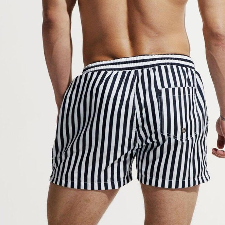 Stijlvolle gestreepte zwemshorts voor heren - Ashton