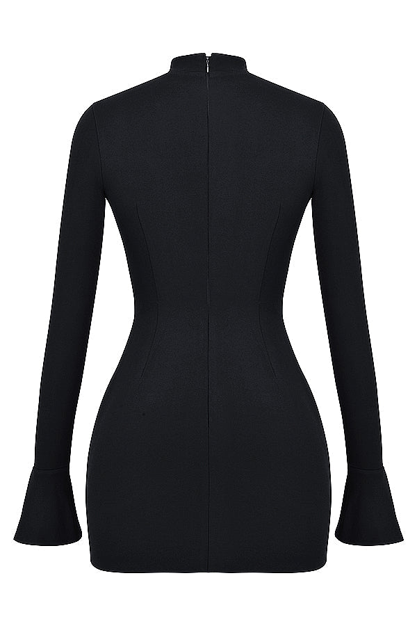 Elegancka damska sukienka mini na każdą okazję