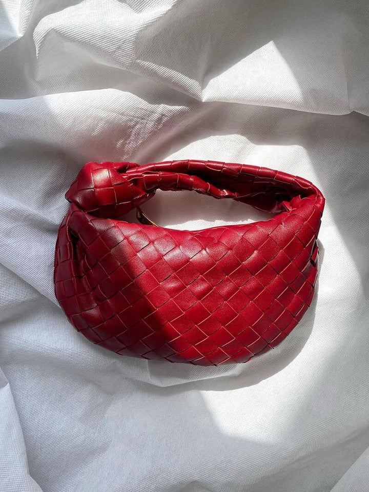 Blair | Eleganckie metaliczne plecione torebki zapewniające stylowy wygląd