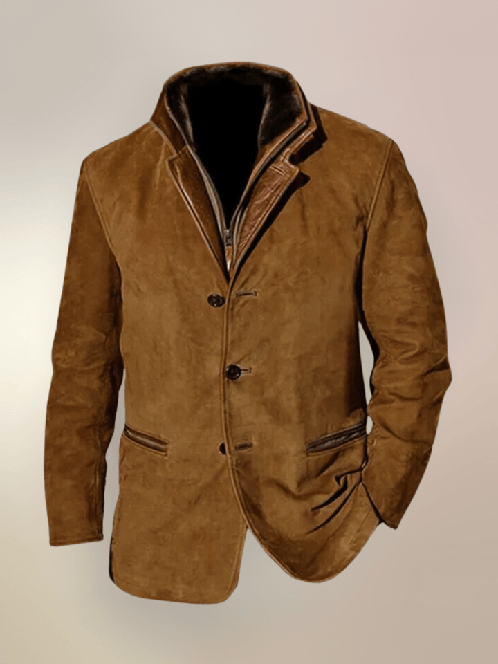 Tommaso™ - Skórzana kurtka retro w wyjątkowym stylu