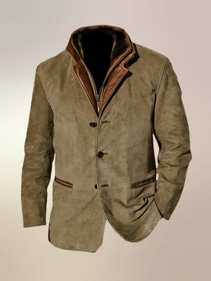 Tommaso™ - Skórzana kurtka retro w wyjątkowym stylu